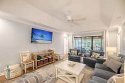 Popular location, river view, pool access