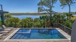 Ocean, golf and lagoon views, complete renovation luxury home