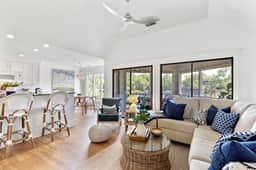 Luxury renovated and stocked villa close to tennis, beach, golf