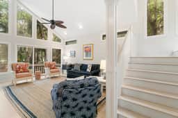 Golf course views, easy beach walk! - Image 5
