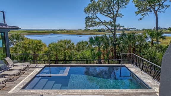 Ocean, golf and lagoon views, complete renovation luxury home