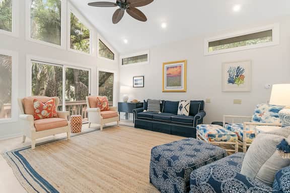 Golf course views, easy beach walk! - Image 3
