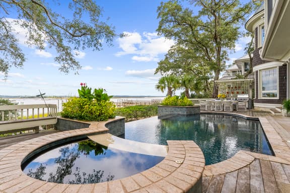 Rhetts Bluff Stunner!  Private dock and pool/spa - Image 1